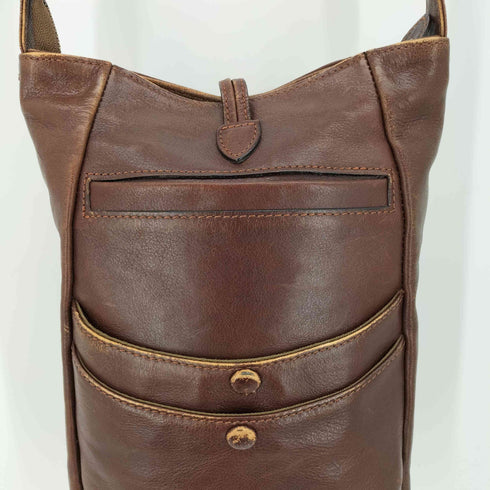 ダコタ dakota レザー マルチポケット ショルダーバッグ レディース