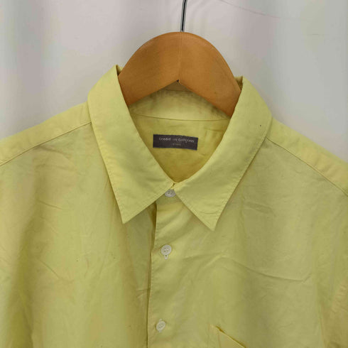 コムデギャルソンオム COMME des GARCONS HOMME 01AW 銀タグ 田中オム レギュラーカラー コットン 長袖シャツ メンズ