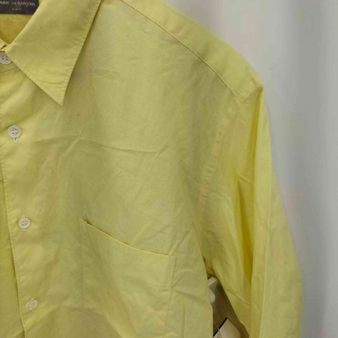 コムデギャルソンオム COMME des GARCONS HOMME 01AW 銀タグ 田中オム レギュラーカラー コットン 長袖シャツ メンズ