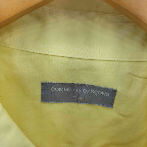 コムデギャルソンオム COMME des GARCONS HOMME 01AW 銀タグ 田中オム レギュラーカラー コットン 長袖シャツ メンズ