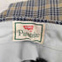 リーバイス Levis 70s- Panatela ロケットTALONジップ チェック柄フレアスラックス メンズ