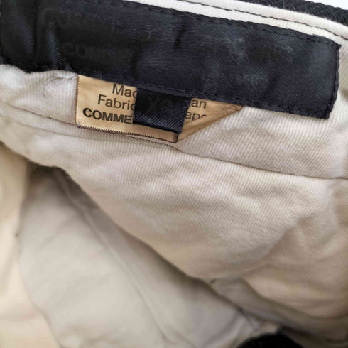 コムデギャルソンコムデギャルソン COMME des GARCONS COMME des GARCONS 23AW 後染め エステル ジッパースリット ジョッパースラックス バルーンパンツ メンズ XS