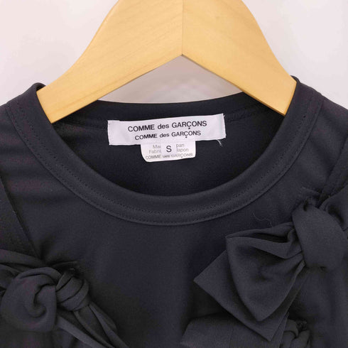 コムデギャルソンコムデギャルソン COMME des GARCONS COMME des GARCONS 21AW フロントカットオフ リボンデザイン 長袖Tシャツ カットソー レディース S