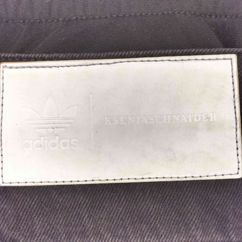 アディダスオリジナルス adidas Originals KSENIASCHNAIDER ボクサーショートジーンズ ミディアムブラックデニム メンズ US:30