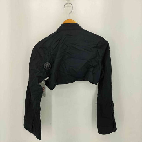 ノワールケイニノミヤ noir kei ninomiya 24SS Tuxedo Cropped Blouse フレアスリーブ ボウタイ クロップド長袖シャツ レディース S