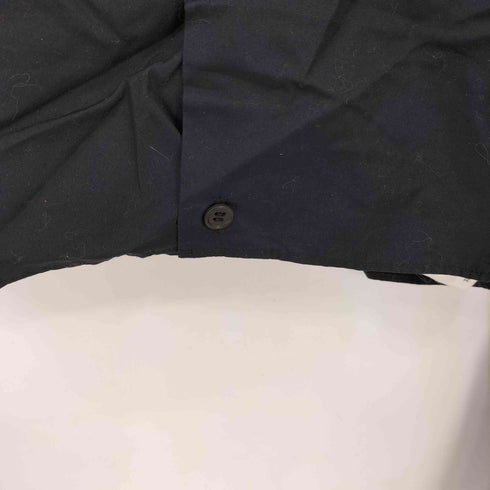 ノワールケイニノミヤ noir kei ninomiya 24SS Tuxedo Cropped Blouse フレアスリーブ ボウタイ クロップド長袖シャツ レディース S