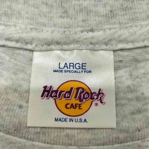 ハードロックカフェ Hard Rock Cafe 90S USA製 newyork クルーネックTシャツ メンズ JPN:L