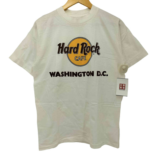 ハードロックカフェ Hard Rock Cafe 90S USA製 WASHINGTON D.C. クルーネックTシャツ メンズ JPN:L