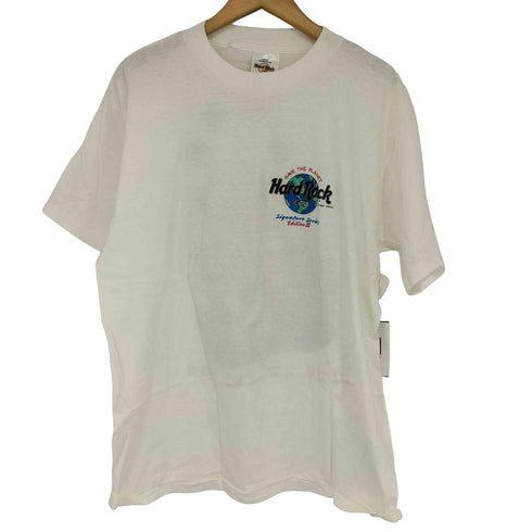ハードロックカフェ Hard Rock Cafe 90S USA製 SAVE THE PLANET バックプリントTシャツ メンズ JPN:L