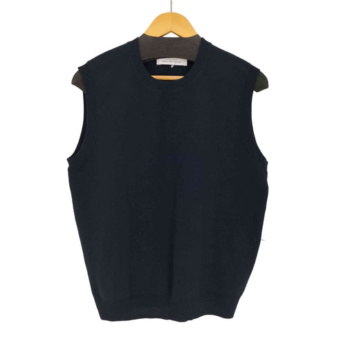 グリーンレーベルリラクシング GREEN LABEL RELAXING CM ミラノリブ クルーネック ベスト メンズ JPN:S