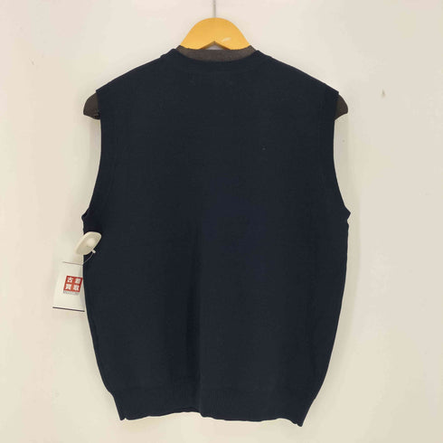 グリーンレーベルリラクシング GREEN LABEL RELAXING CM ミラノリブ クルーネック ベスト メンズ JPN:S