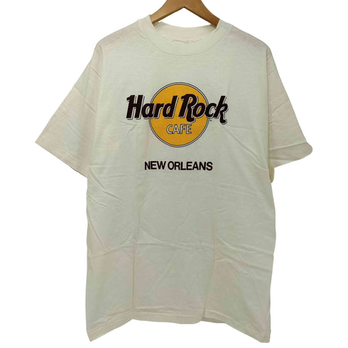 ハードロックカフェ Hard Rock Cafe 90S USA製 HANESボディ NEW ORLEANS クルーネックTシャツ メンズ JPN:L
