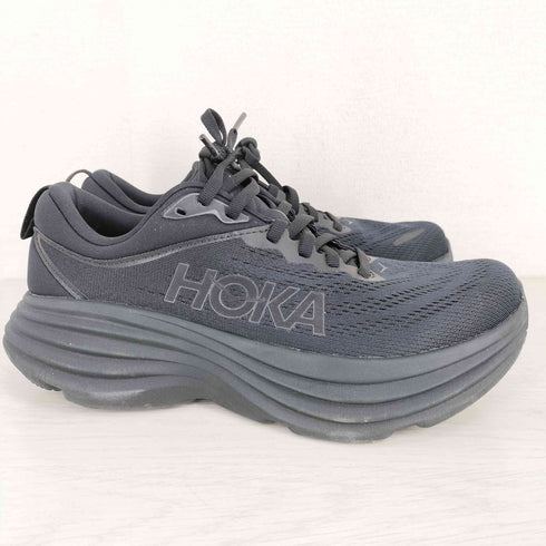 ホカオネオネ HOKA ONE ONE BONDI 8 Black / Black レディース JPN:24.5