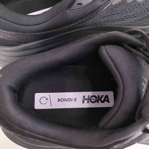 ホカオネオネ HOKA ONE ONE BONDI 8 Black / Black レディース JPN:24.5