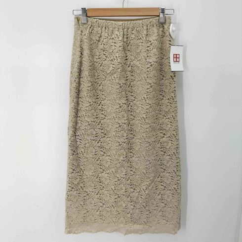 グリーンレーベルリラクシング GREEN LABEL RELAXING FFC ペタル レース Iライン スカート レディース JPN:38