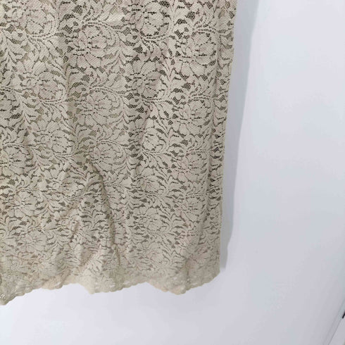 グリーンレーベルリラクシング GREEN LABEL RELAXING FFC ペタル レース Iライン スカート レディース JPN:38