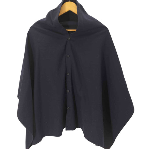 エンジニアードガーメンツ Engineered Garments Button Shawl ウールポンチョ メンズ