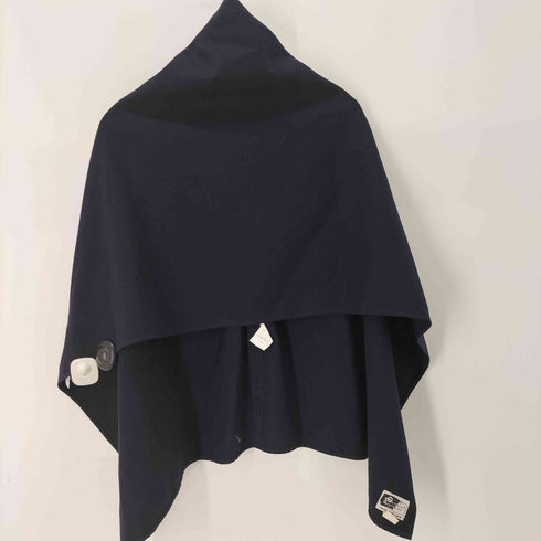 エンジニアードガーメンツ Engineered Garments Button Shawl ウールポンチョ メンズ