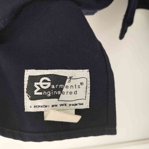 エンジニアードガーメンツ Engineered Garments Button Shawl ウールポンチョ メンズ