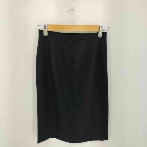 ジルサンダー JIL SANDER ウールギャバジン タイトスカート レディース 34