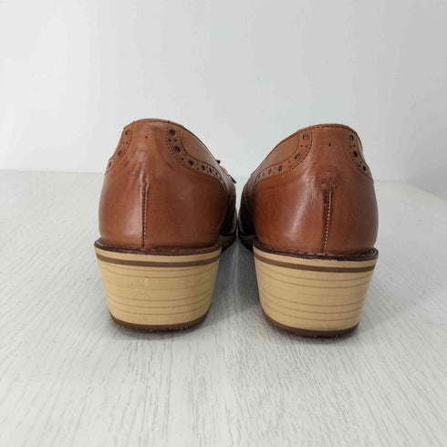 mukava ウィングチップ レースアップ パンプス レディース 25cm