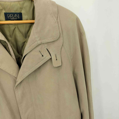 FARIANI ダウンライナー付き ステンカラーコート メンズ