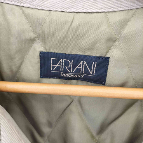 FARIANI ダウンライナー付き ステンカラーコート メンズ