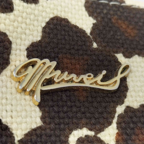 ミュベール MUVEIL レオパード柄 キャンバストートバッグ レディース