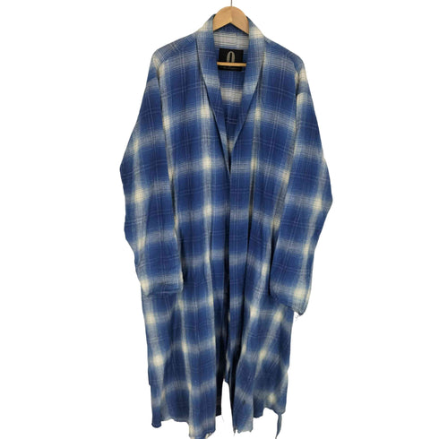 ON O FF by TTAGGG チェック柄ガウンコート import メンズ F