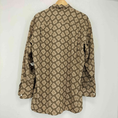 タケオキクチ TAKEO KIKUCHI 総柄オープンカラーポリシャツ メンズ JPN:3