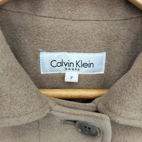 カルバンクライン CALVIN KLEIN ウールメルトン ステンカラーコート メンズ 7