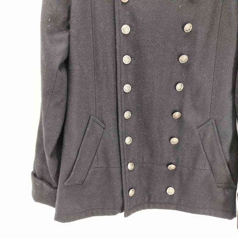 KINGLY MASK レーヨン混 錨ボタン スター スタッズ ウール ナポレオン ジャケット メンズ JPN:3