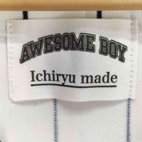 AWESOME BOY 切替デザインベースボールシャツ street メンズ