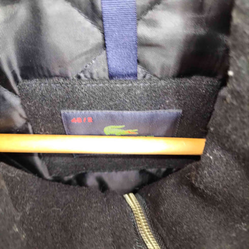 ラコステ LACOSTE ウールメルトン ジップアップ フーデッドコート メンズ 46/2