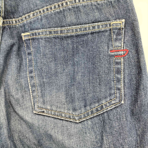 ディーゼル DIESEL パンドラ期 ボタンフライ ストレートデニムパンツ レディース US:30
