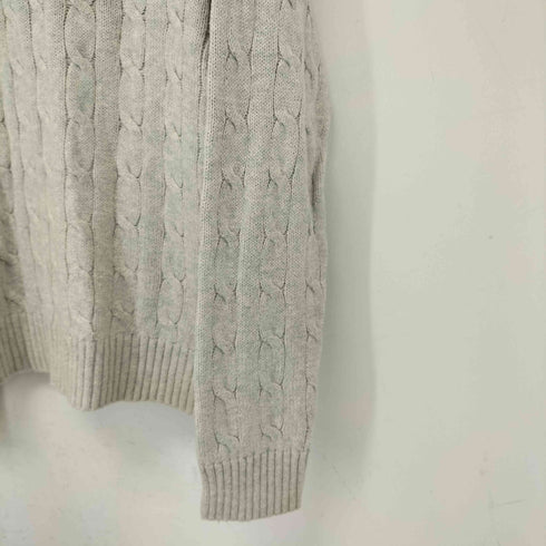 ポロラルフローレン POLO RALPH LAUREN ポニー刺繍 ケーブルニットセーター メンズ JPN:M