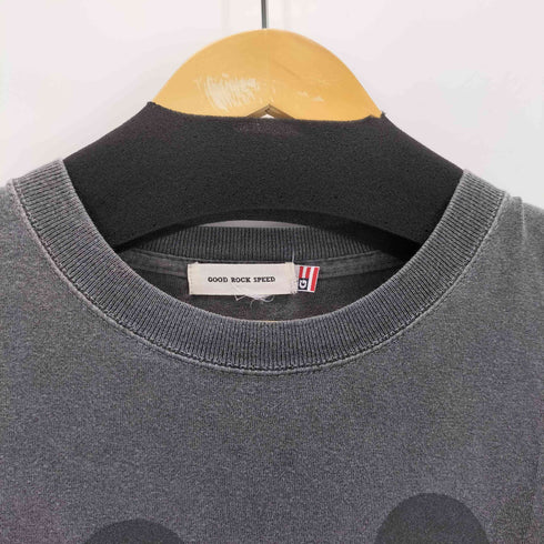 グッドロックスピード GOOD ROCK SPEED ピグメント加工 キャラクタープリントTシャツ レディース JPN:M
