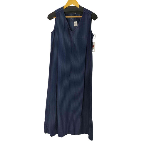 フランクリーダー FRANK LEDER ストライプリネンワンピース レディース