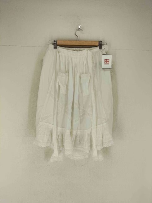 crinkle crinkle crinkle rebuild apron skirt domestic レディース F