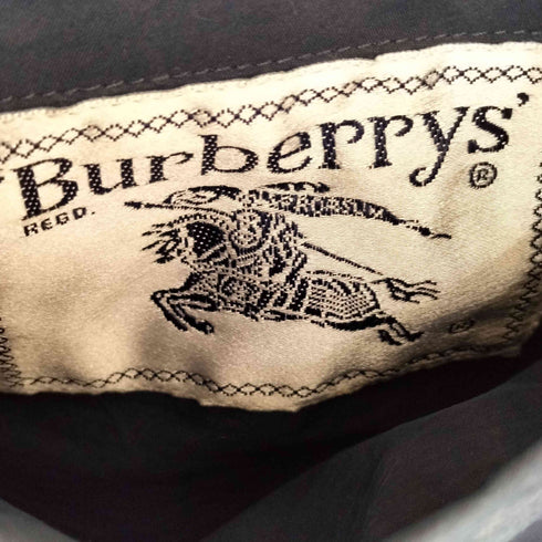 バーバリーズ BURBERRYS 90s 白タグ ロゴ刺繍 ノバチェック リバーシブル スイングトップ メンズ import:M