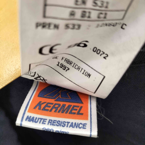 KERMEL 90S 97年製 フランス製 リフレクター付き ツナギ ユーロ ワーク ビックサイズ メンズ 164-176