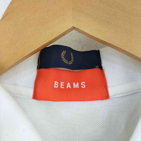 フレッドペリー FRED PERRY 4連ロゴ 刺繍 ポロシャツ メンズ import:M