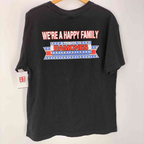 chaser チェイサー ボディ 00S メキシコ製 キャラクター プリント S/S Tシャツ Were a Happy Family メンズ import:L