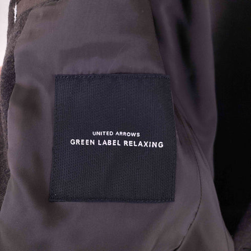 ユナイテッドアローズグリーンレーベルリラクシング UNITED ARROWS green label relaxing ホームスパン NT 2B ジャケット メンズ JPN:M