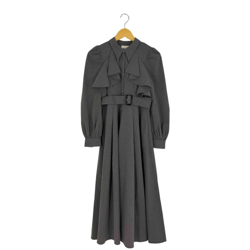 アンドクチュール And Couture ストライプフリルケープワンピース レディース FREE