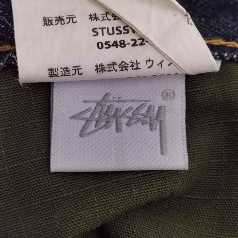 ステューシー Stussy Livin’ general store 裾チェーンステッチ ストレートデニム メンズ 32