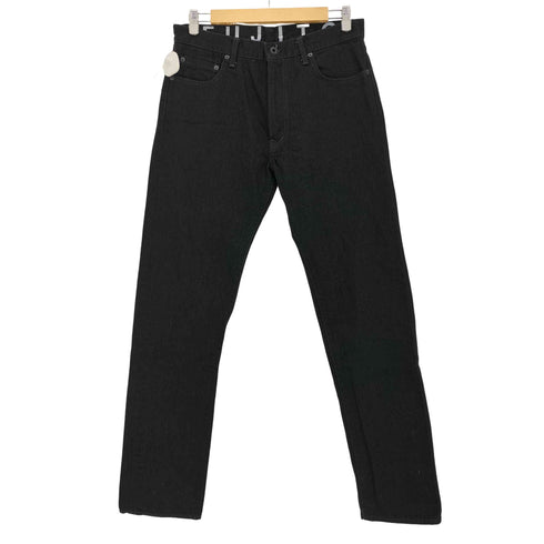 フジト FUJITO ブラックストレートデニム メンズ 32