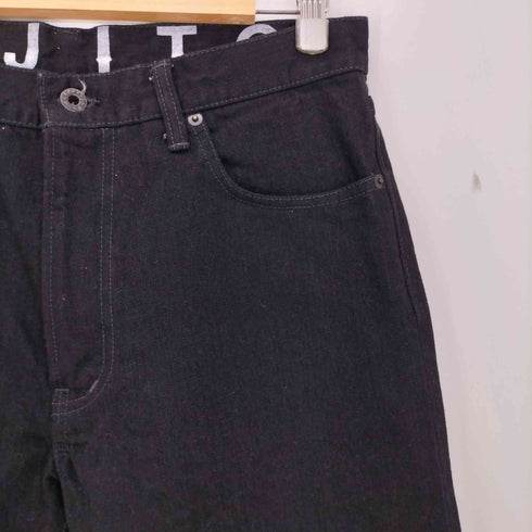 フジト FUJITO ブラックストレートデニム メンズ 32