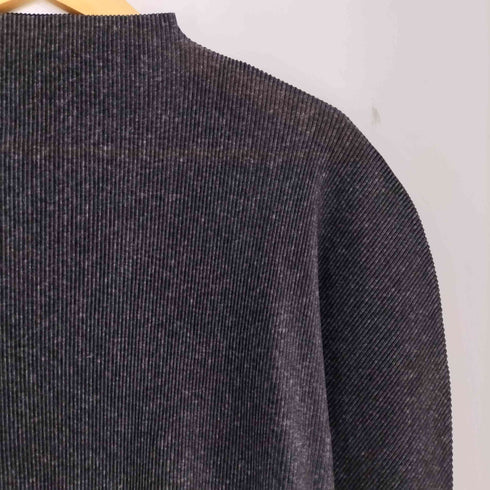 プリーツプリーズイッセイミヤケ PLEATS PLEASE ISSEY MIYAKE 12ss まだら柄 モックネック プリーツ カットソー レディース JPN:3