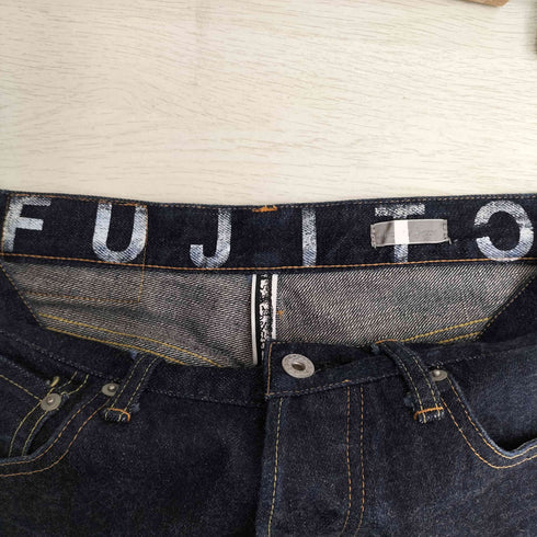フジト FUJITO ボタンフライ ストレートデニム メンズ 32